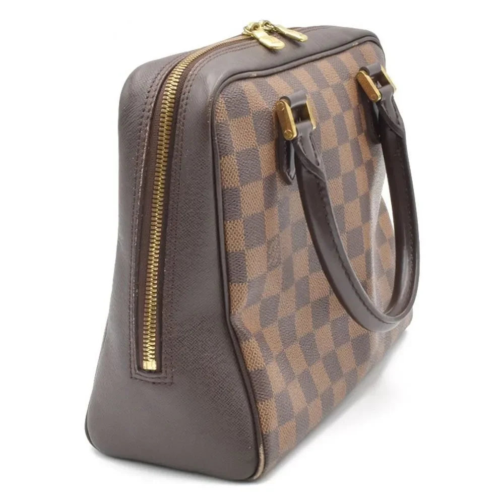 Louis Vuitton Brera Damier Ebene Handbag Brown